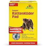 Neudorff - Sugan Ratten-Köder-Pad. Gebrauchsfertige Portionsköder mit Langzeitwirkung zur...
