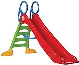 Dohany MEGA 2in1 Kinder Rutsche Wasserrutsche freistehend Rutschbahn Rutschlänge 200 cm rot/grün