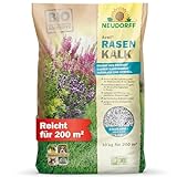 Neudorff Azet RasenKalk – Bio Rasenkalk erhöht den pH-Wert saurer Rasenböden schnell für einen...