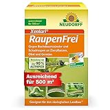 Neudorff Xentari RaupenFrei, bekämpft biologisch Buchsbaumzünsler und andere Schadraupen....